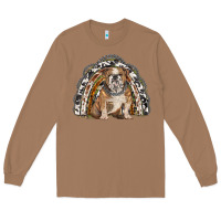 Toasted Coconut english bulldog rainbow Long Sleeve Tee - BarkalooDesign