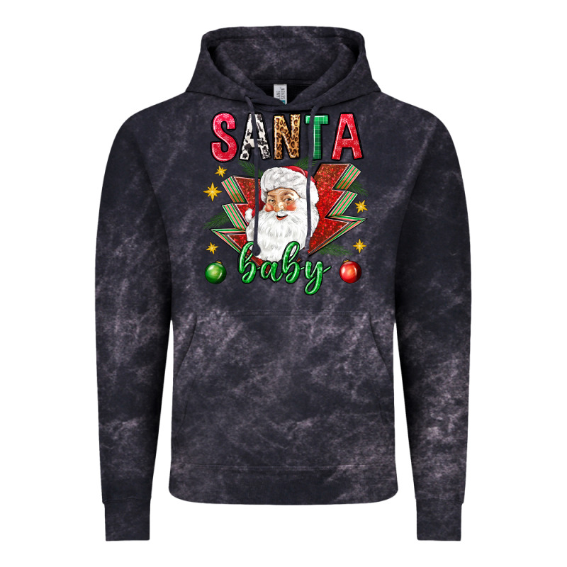 Santa Baby Christmas Vintage Hoodie by NancyCooperArtShop | Teevron