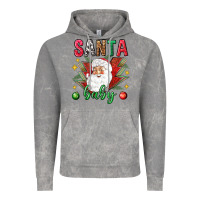 Cloud Rock Santa baby Christmas Vintage Hoodie - NancyCooperArtShop