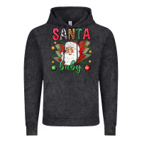 Vintage Black Santa baby Christmas Vintage Hoodie - NancyCooperArtShop
