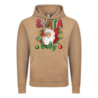 Vintage Coffee Santa baby Christmas Vintage Hoodie - NancyCooperArtShop