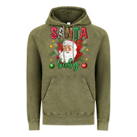 Vintage Olive Santa baby Christmas Vintage Hoodie - NancyCooperArtShop