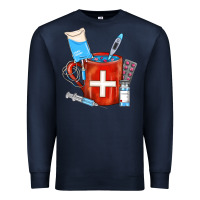 Navy Nurse Coffee Mug Premium Sweatshirt - FaDigitalArtStudio