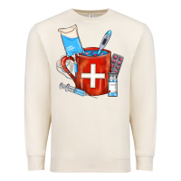 Sandshell Nurse Coffee Mug Premium Sweatshirt - FaDigitalArtStudio