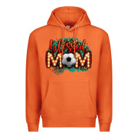 Carrot blessed soccer mom lightbulb letters Premium Hoodie - OliviaCreatesArt