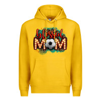 Lemon blessed soccer mom lightbulb letters Premium Hoodie - OliviaCreatesArt