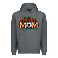 Rock blessed soccer mom lightbulb letters Premium Hoodie - OliviaCreatesArt