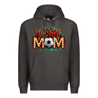 Smoke blessed soccer mom lightbulb letters Premium Hoodie - OliviaCreatesArt