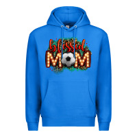True Royal blessed soccer mom lightbulb letters Premium Hoodie - OliviaCreatesArt