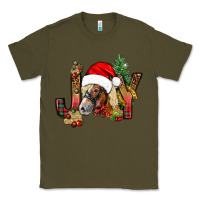 Army Green joy christmas with horse bbs Classic Tee - BundleAndBundleShop