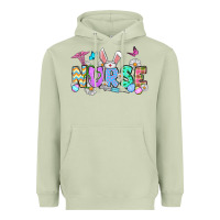 Matcha Easter Nurse Heavyweight Hoodie - OliviaCreatesArt
