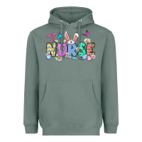 Sage Easter Nurse Heavyweight Hoodie - OliviaCreatesArt