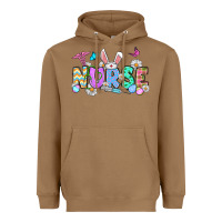 Toasted Coconut Easter Nurse Heavyweight Hoodie - OliviaCreatesArt