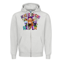 Dove Grey hocus pocus heifer Zipper Hoodie - CowGirlArtShop