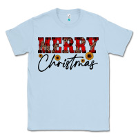 Dusty Blue merry christmas Classic Tee - JahusDesignShop