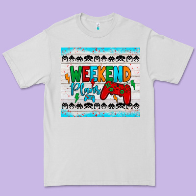 Weekend Plans Premium Tee Designed By Jahusdesignshop