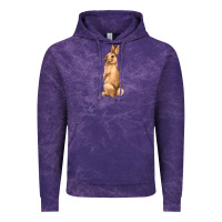 Cloud Purple Bunny Vintage Hoodie - NancyCooperArtShop