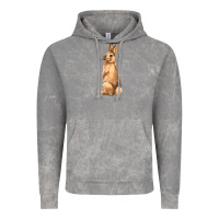 Cloud Rock Bunny Vintage Hoodie - NancyCooperArtShop
