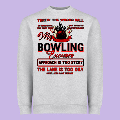 My Bowling Heavyweight Sweatshirt Designed By Bettercallsaul