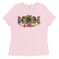 Bubblegum Pink autism mom Ladies Tee - BarkalooDesign