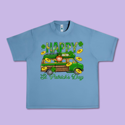 Happy St. Patricks Day Urban Heavy Tee Designed By Bundleandbundleshop