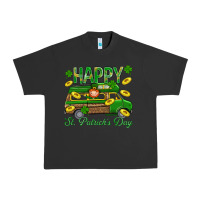 Pigment Black Happy St. Patricks Day Urban Heavy Tee - BundleAndBundleShop