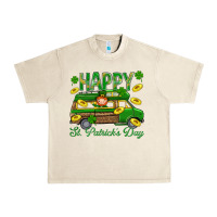 Sandshell Happy St. Patricks Day Urban Heavy Tee - BundleAndBundleShop