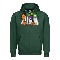 Ghost Dogs Zipper Hoodie | Teevron