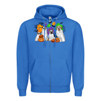 True Royal ghost dogs Zipper Hoodie - CowGirlArtShop