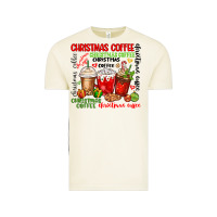 Vintage Arctic Christmas coffee Vintage Tee - MaliasSmallBusiness