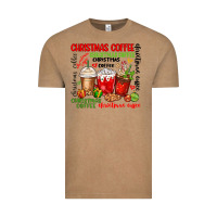 Vintage Coffee Christmas coffee Vintage Tee - MaliasSmallBusiness