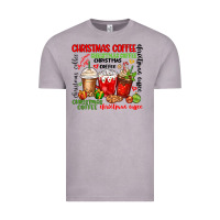 Vintage Zinc Christmas coffee Vintage Tee - MaliasSmallBusiness