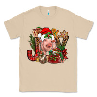 Mushroom joy christmas with pig bbs Classic Tee - BundleAndBundleShop