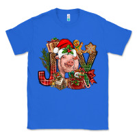 True Royal joy christmas with pig bbs Classic Tee - BundleAndBundleShop