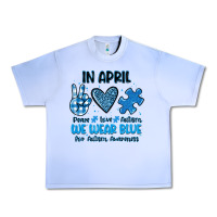 Grape Ice in april we wear blue Urban Heavy Tee - JahusDesignShop
