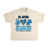 Sandshell in april we wear blue Urban Heavy Tee - JahusDesignShop