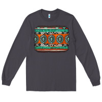 Smoke turquoise western background Long Sleeve Tee - Jasminsmagicworld