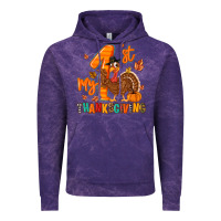 Cloud Purple my first thanksgiving Vintage Hoodie - MaliasSmallBusiness