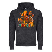 Vintage Black my first thanksgiving Vintage Hoodie - MaliasSmallBusiness