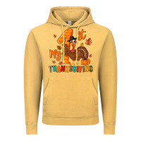 Vintage Mustard my first thanksgiving Vintage Hoodie - MaliasSmallBusiness
