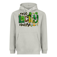 Moon Dust St. Patrick's Day One lucky Nurse Heavyweight Hoodie - OliviaCreatesArt