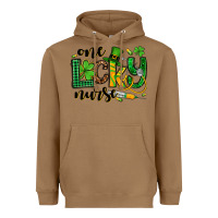 Toasted Coconut St. Patrick's Day One lucky Nurse Heavyweight Hoodie - OliviaCreatesArt