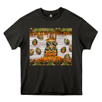 Asphalt easter egg hunter  rabbit Heavy Core Tee - BarkalooDesign