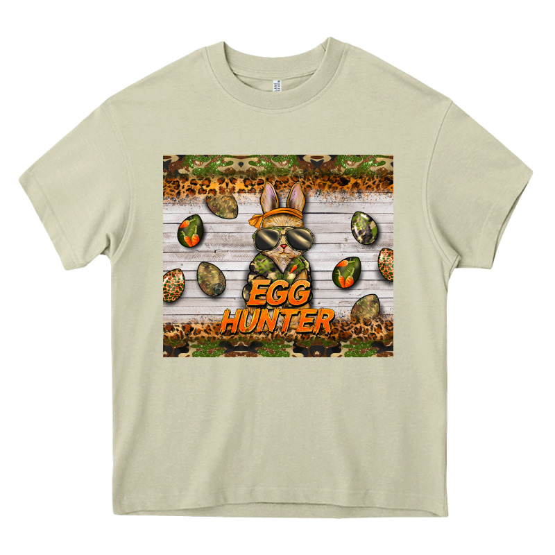 Easter Egg Hunter  Rabbit Heavy Core Tee by BarkalooDesign | Teevron