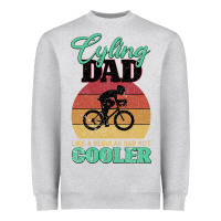 Heather Grey Mens Cycling Dad Bike Rider Cyclist Father s Day Gift Funny Heavyweight Sweatshirt - Bettercallsaul