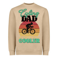 Mens Cycling Dad Bike Rider Cyclist Father S Day Gift Funny Heavyweight Sweatshirt | Teevron