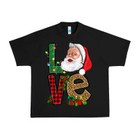 Black Love With Santa Portrait Urban Heavy Tee - BundleAndBundleShop