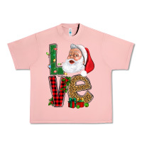 Salmon Love With Santa Portrait Urban Heavy Tee - BundleAndBundleShop