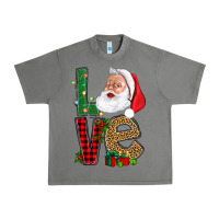 Tornado Love With Santa Portrait Urban Heavy Tee - BundleAndBundleShop