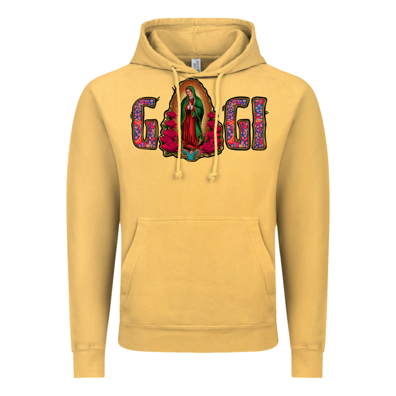 Gigi Lady Of Guadalupe Vintage Hoodie by Jasminsmagicworld | Teevron